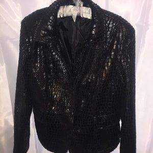 Essentials by Milano Ladies Blazer Black